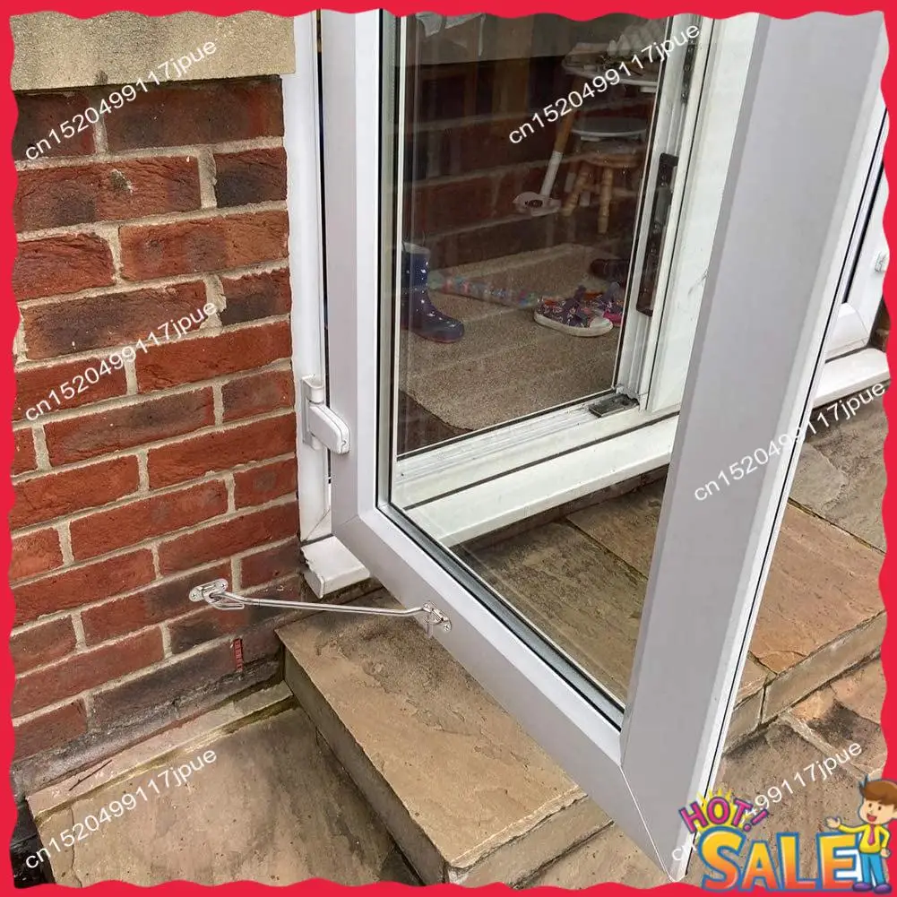 

BOFO 2-х шт. крючок для кабины из нержавеющей стали и защелка с проушиной с винтами - сверхмощная защелка для дверных ворот для жалюзи, окна