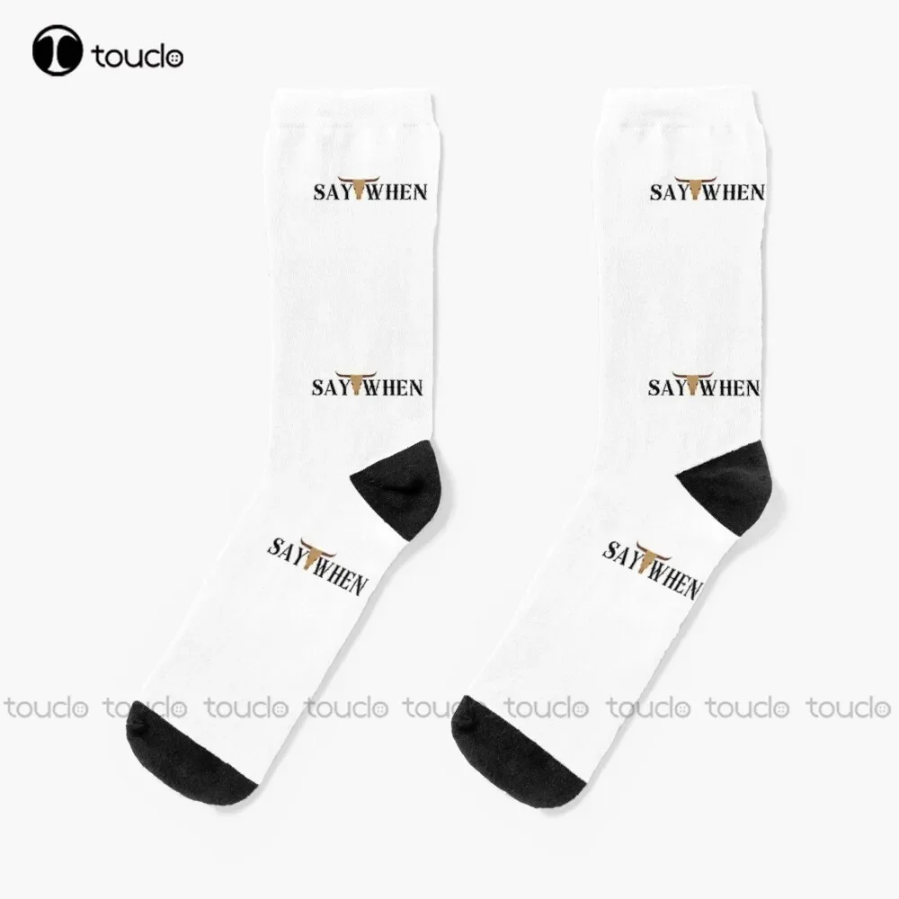 

Скажи When Doc Holiday Надгробие Val Kilmer Носки Черные длинные носки День Благодарения Рождество Новый год Подарок Hd Высокое качество на заказ