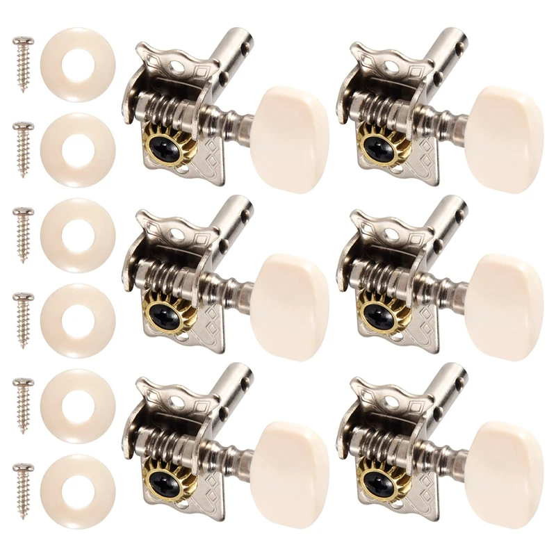 6pcs Acoustic Guitar String Tuning Peg Tuner Machine Head