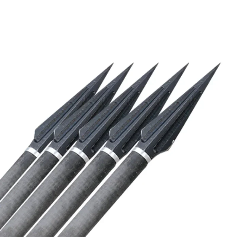 140gr Arrowheads Carbon Steel Rotary Arrow Heads Broadheads Tips Arrow Points for Compound Bow Hunting Archery 3pcs