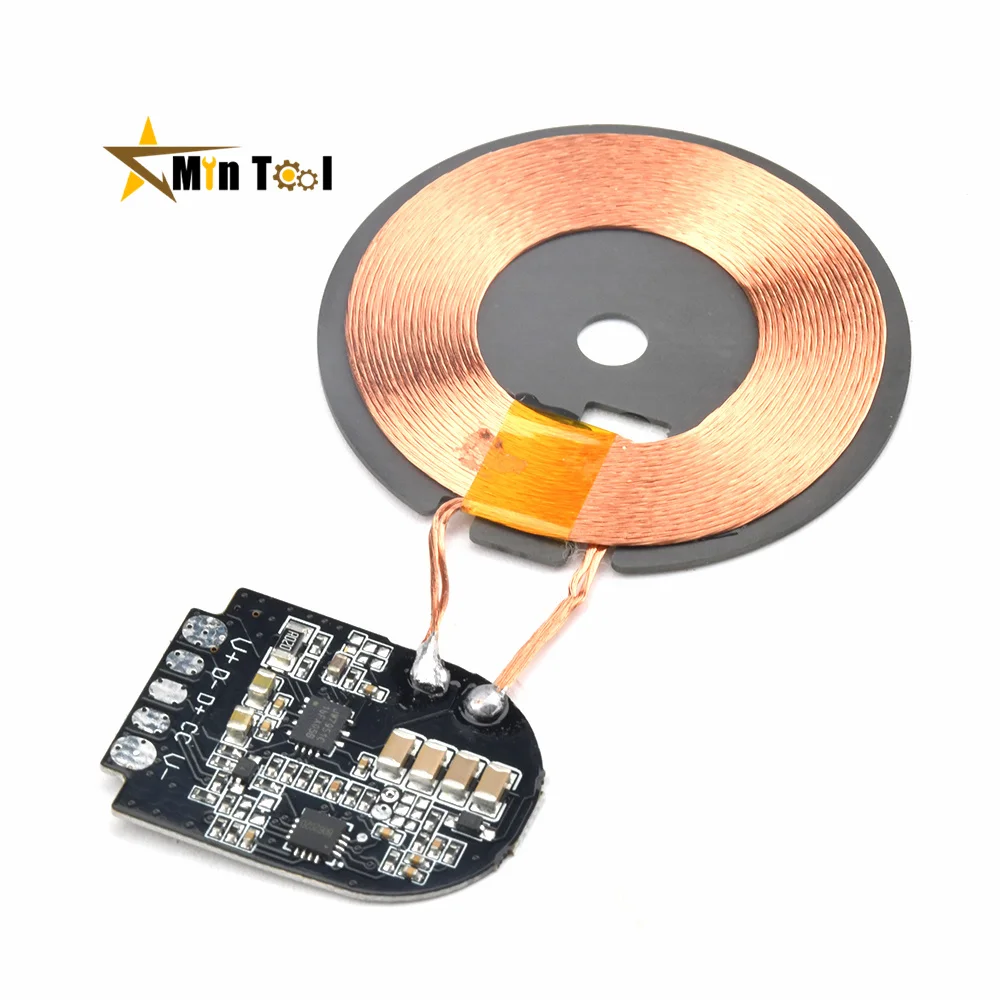 High Power Wireless Charger Module Transmitter PCBA Circuit Board with For Qi Coil Support PD Fast Battery Charger