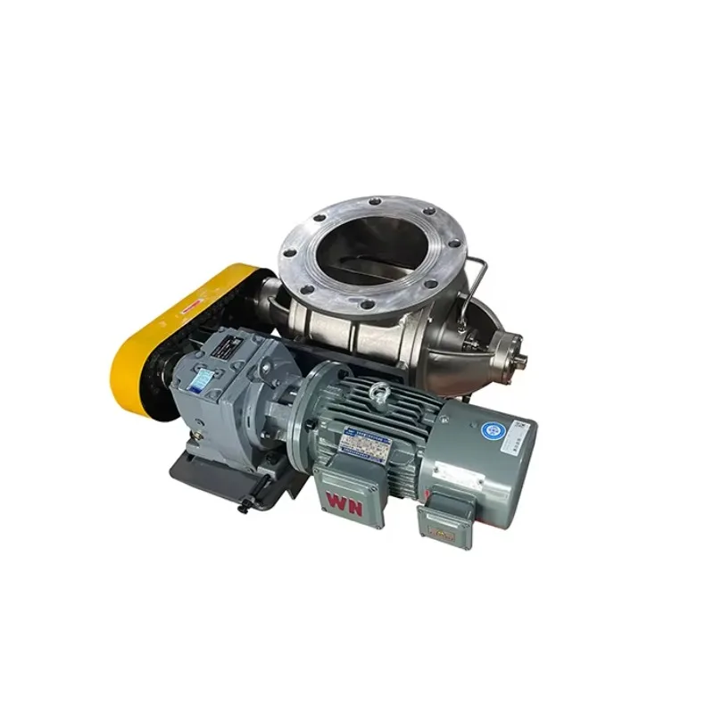 

Professional Uniform Rotating Valve for Wood Chips Material Handling