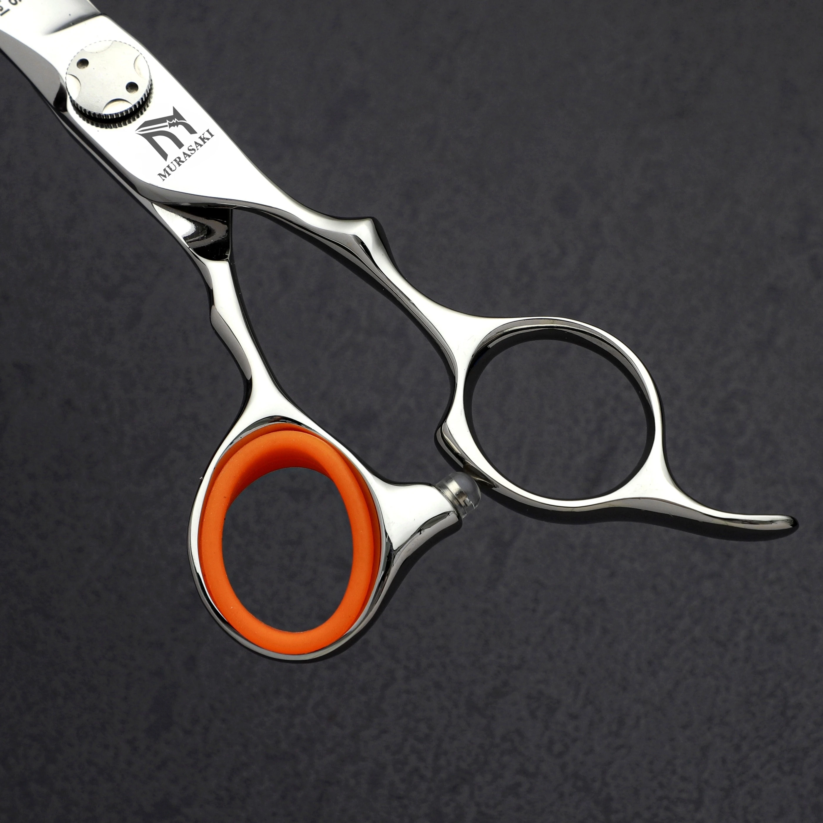 MURASAKI Professionelle Haarausdünnungsscheren, 6-6,8 Zoll Hitachi 440C Stahl-Friseurscheren, hochwertige Haarschneidewerkzeuge für den Salon – Detail 4