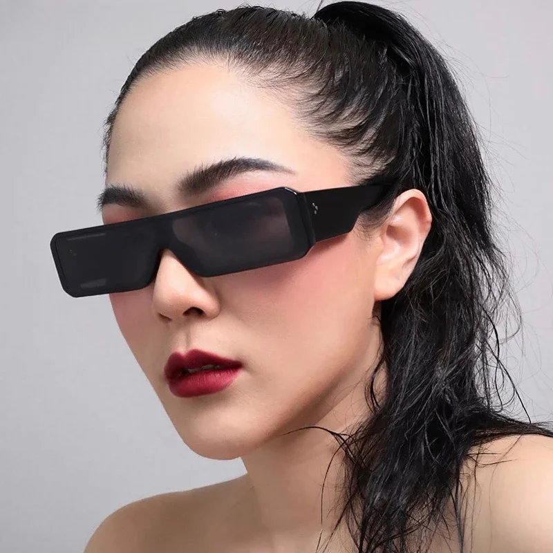 

Fashion Internet celebrities ins pose glasses, one-piece small square personality trend Y2K sunglasses