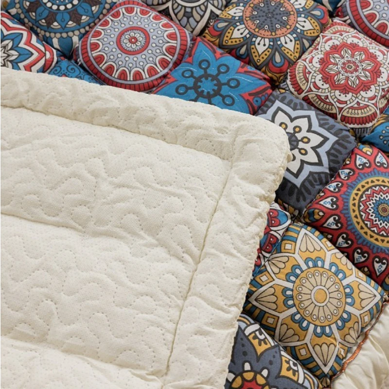 قماش غطاء أريكة على الطراز البوهيمي لعام 2025 بمرونة عالية ومضاد للانزلاق بالكامل مناسب لجميع المواسم كغطاء وسادة أريكة