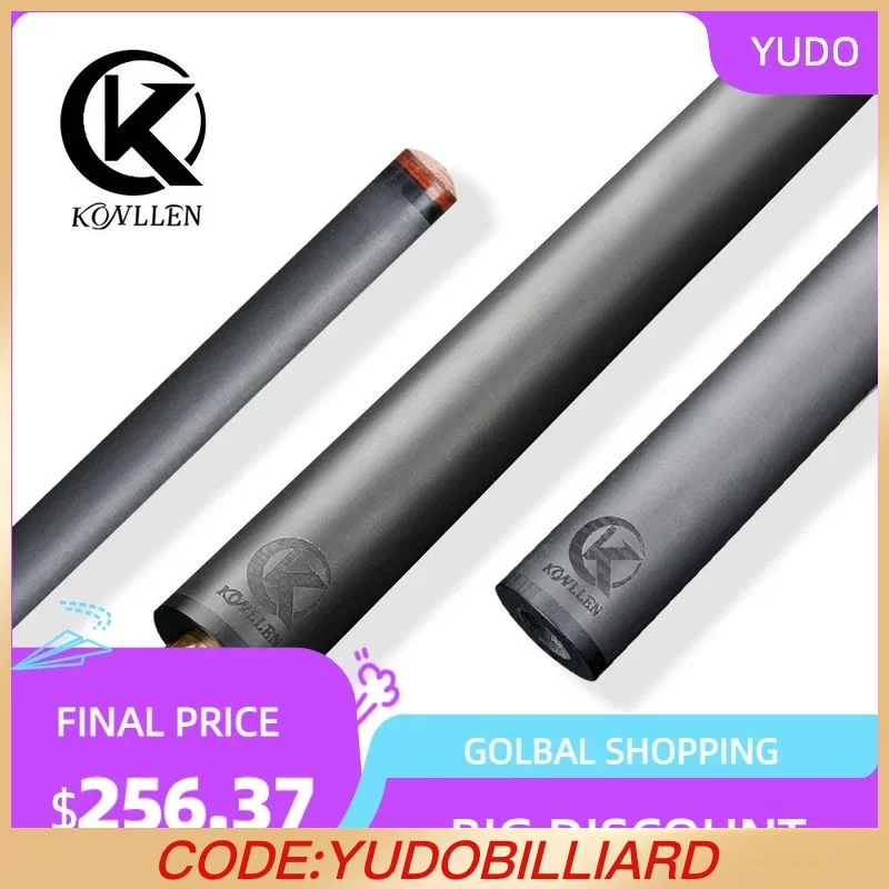 

Konllen Carbon Shaft 12.5/12.9mm 3/8*8 Radial 3/8*11 /Uni-loc Joint Carbon Fiber Pool Cue Stick Single Shaft Only Carbon Shafts