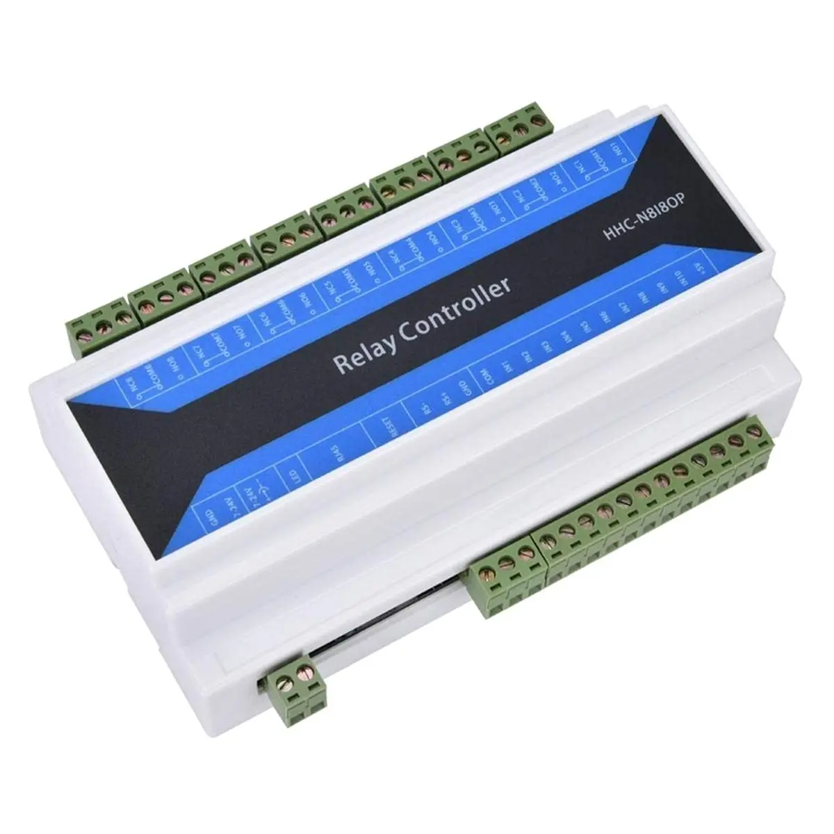 New Electronics 8 Channel Network Relay Module Remote Control Relay Device Ethernet to RS485 Relay Module,DIY Programming Module