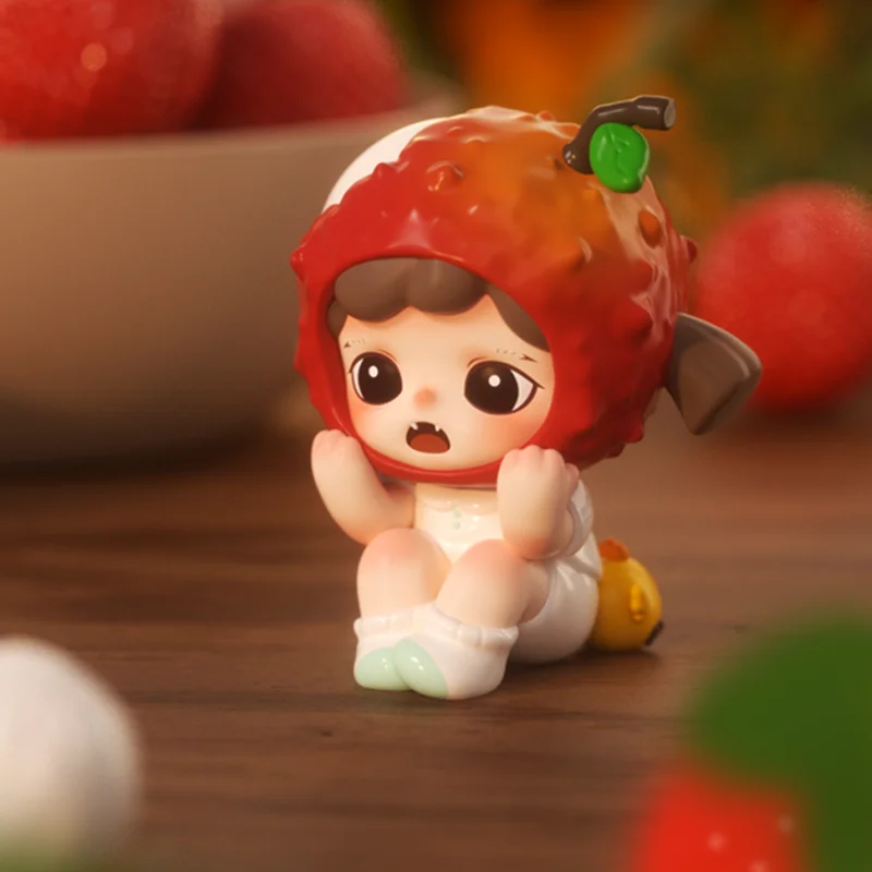 Baby Zoraa Mini I Love Fruit Series Blind Box Guess Bag Mystery Box Toys Doll Cute Anime Figure Desktop Ornaments Collection