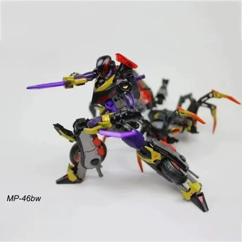 

Игрушка-трансформер MP46-BW, подвижная модель робота-воина с тремя трансформациями, праздничный подарок, Коллекционная модель