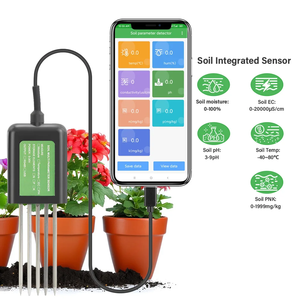 5In1 Digital Soil N… - image