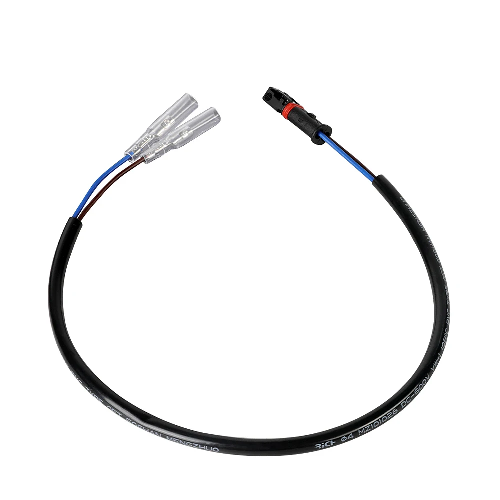 License Plate Light Cable Plug Adapter For BMW M1000RR S1000RR 2019-2025 Motorbike Rear Number Plate Lamp Wire Harness Connector