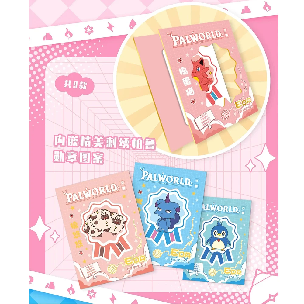 Kawaii Palworld Card Cute Anime Collection Card Collection per Kid Booster Box Adventure Action a tema Kawaii personaggi regali