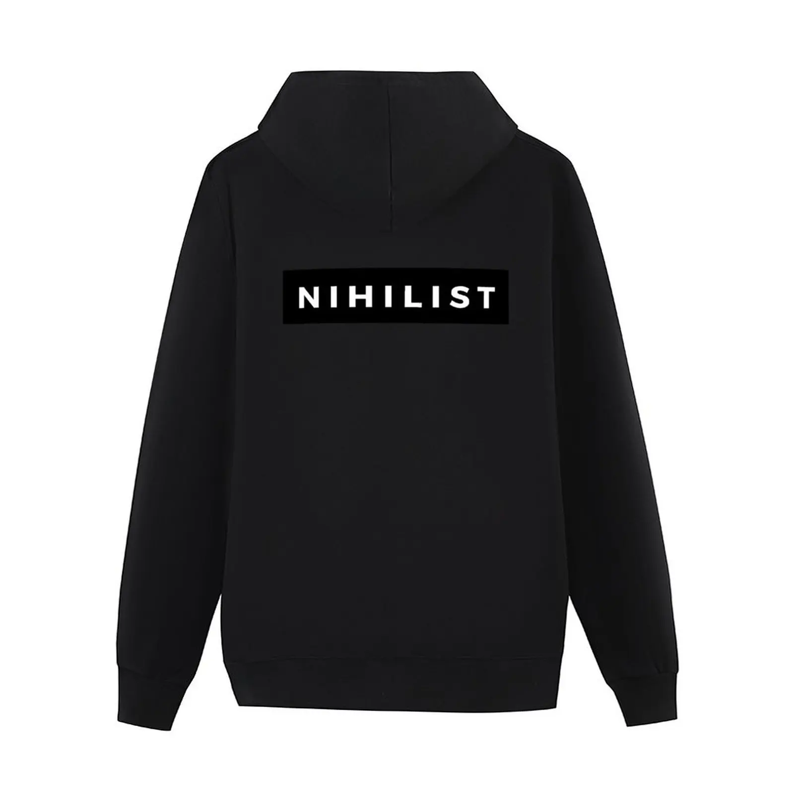 NIHILIST لا شيء حقًا يهم هوديي جرافيك تي شيرت الرجال الملابس الكورية نمط الملابس الجمالية الخريف الرجال هوديي