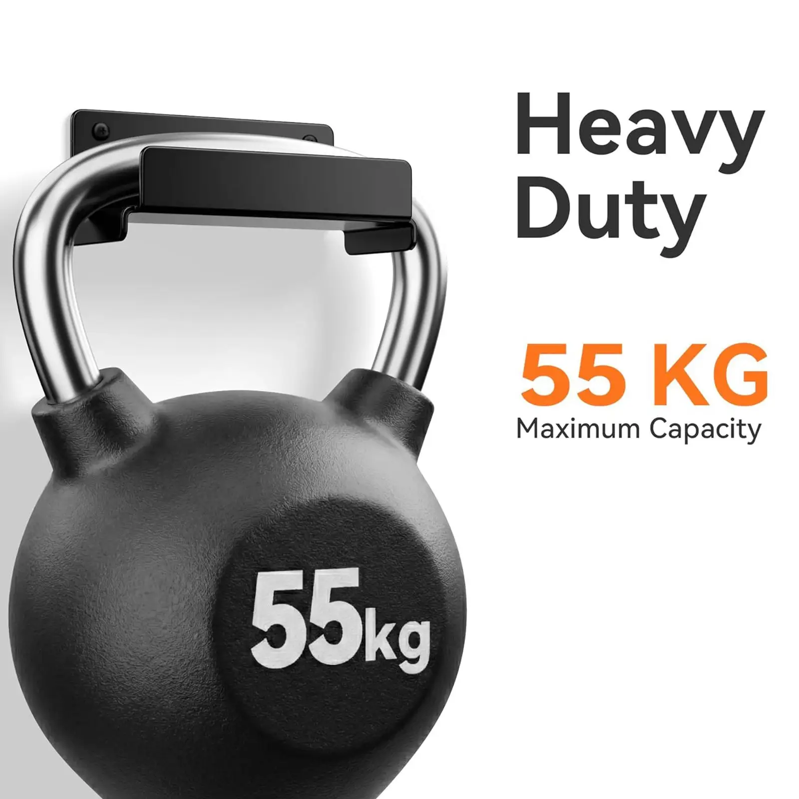 Heavy Duty Ladder Hooks Wall Mounted Storage Hanger Garage Solution for Chairs Bike Kayaks Shed