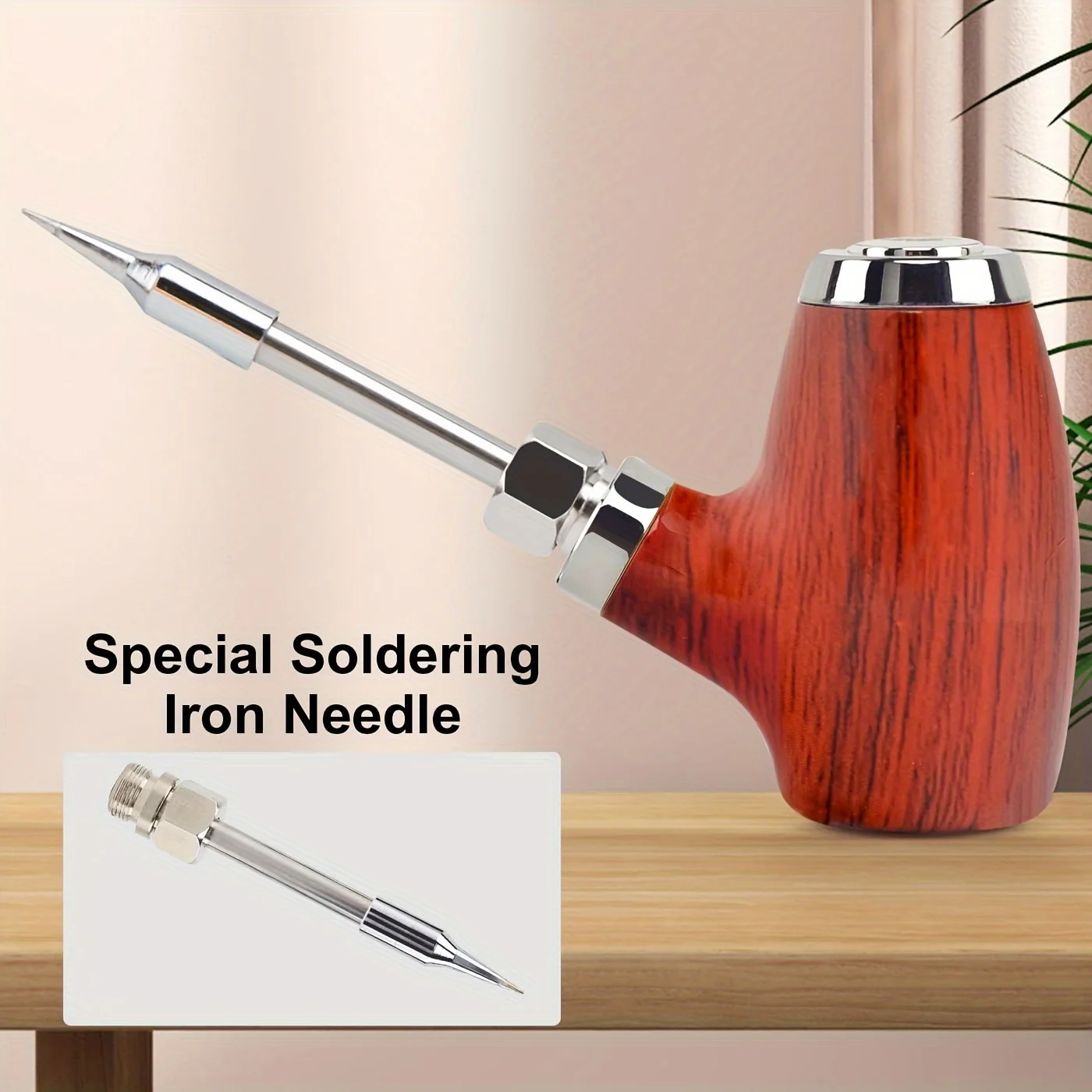 1 pc Portable Soldering Iron USB Battery Powered, Cordless Charging Welding Tool,Tobacco Pipe Shaped Battery Variable