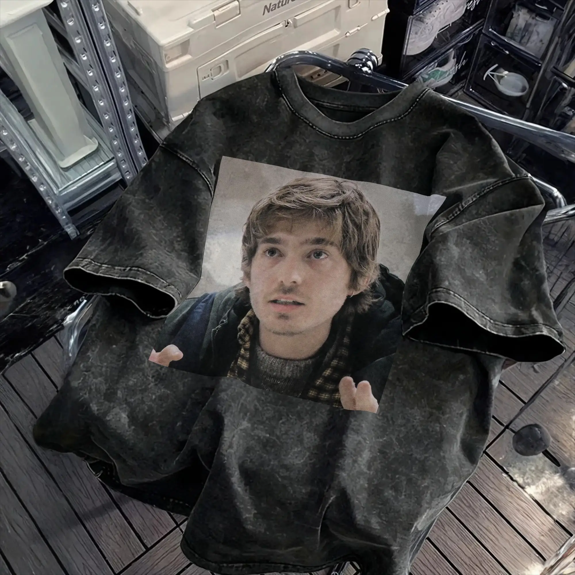 Resident Evil Movie Bryan Hodukavich T Shirts for Men Pure Cotton T-Shirt Crew Neck  Tee Shirt Short Sleeve Clothes Plus Size