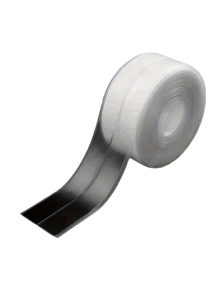 1-teiliges wasserdichtes PVC-Dichtungsband für Küche und Bad – transparent, geeignet für Füllstreifen in Spüle, Toilette und Badewannenecke – Detail 4