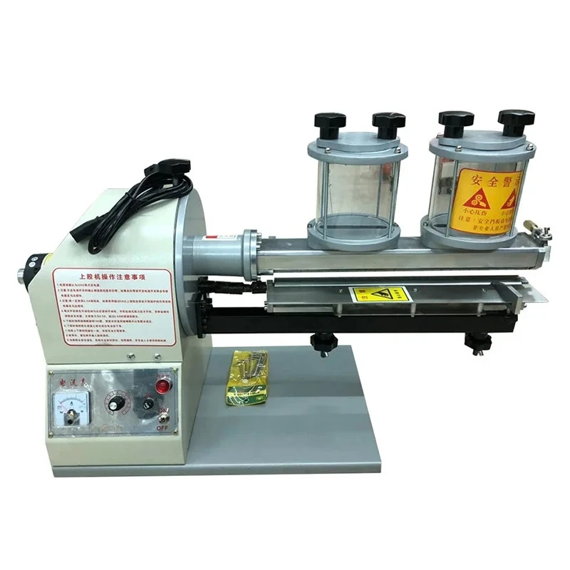 Double-sided glass sealing cup-type gluing machine