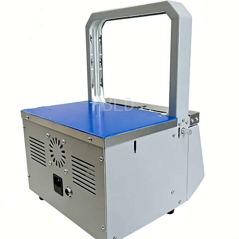 Portable Small Opp Tape Wrapping Machine for Vegetable & Fruit Packaging Automatic Bundling Equipment