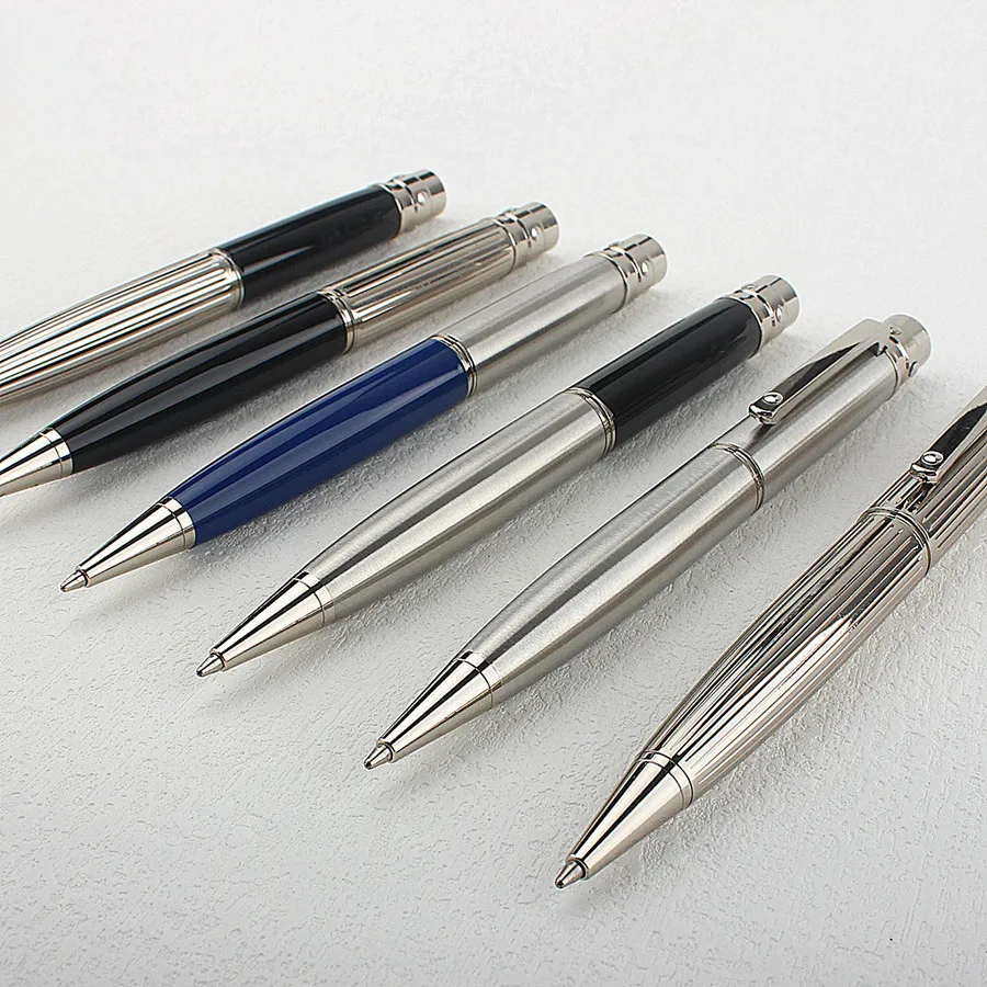 High Quality Full Metal Lattice Shape Luxury Ballpoint Pen Business Men Birthday Gift Writing Pen SCHOOL STATIONERI