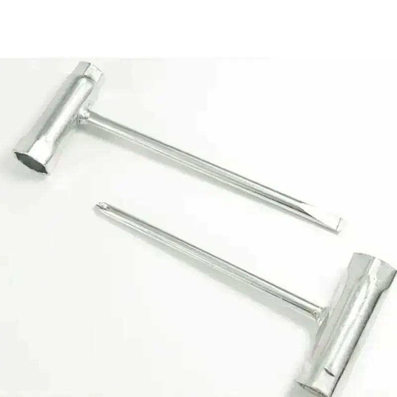 Llave de bujía con cabeza ranurada/cruzada, destornillador combinado, llave en T para Sierra de gasolina, motosierra eléctrica, cortadora de césped