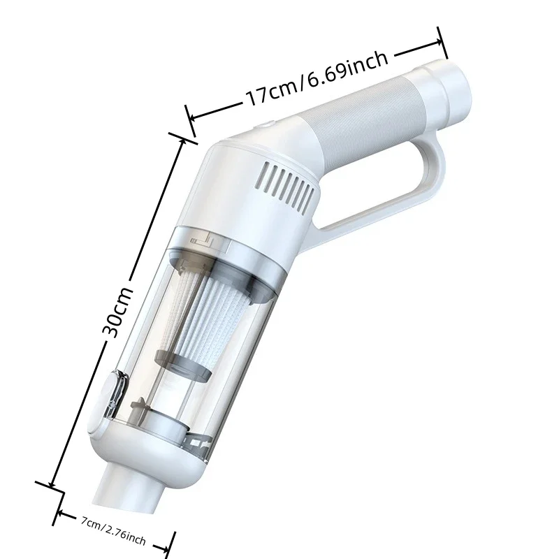 Handheld Cleaning Machine Wireless Car Vacuum Cleaner for Home Mini Portable Wet and Dry Use Cleaners Appliances Car Accessory