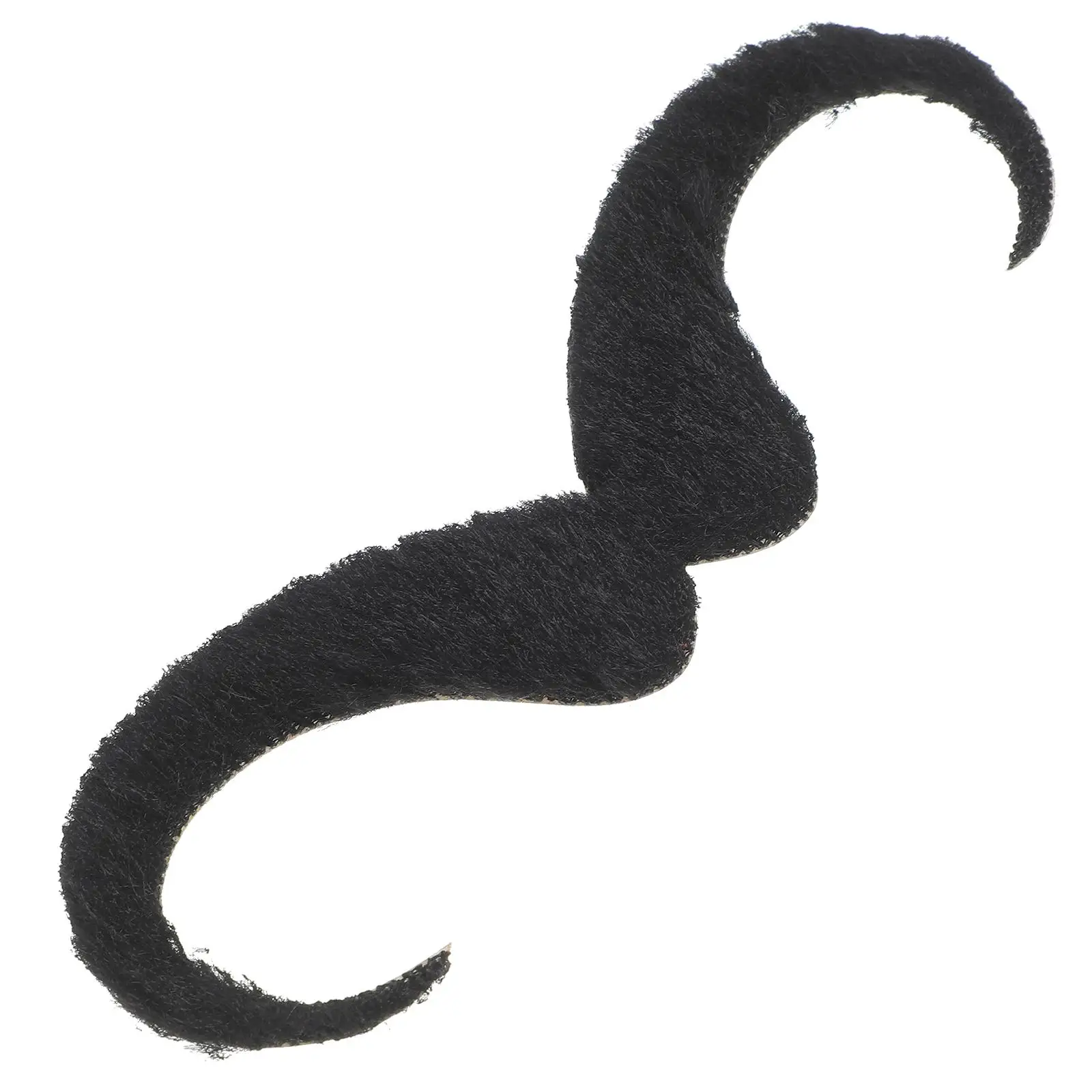 Fausse barbe réaliste auto-adhésive, accessoire de Costume pour hommes, accessoire de Cosplay de fête d'halloween, cheveux simulés