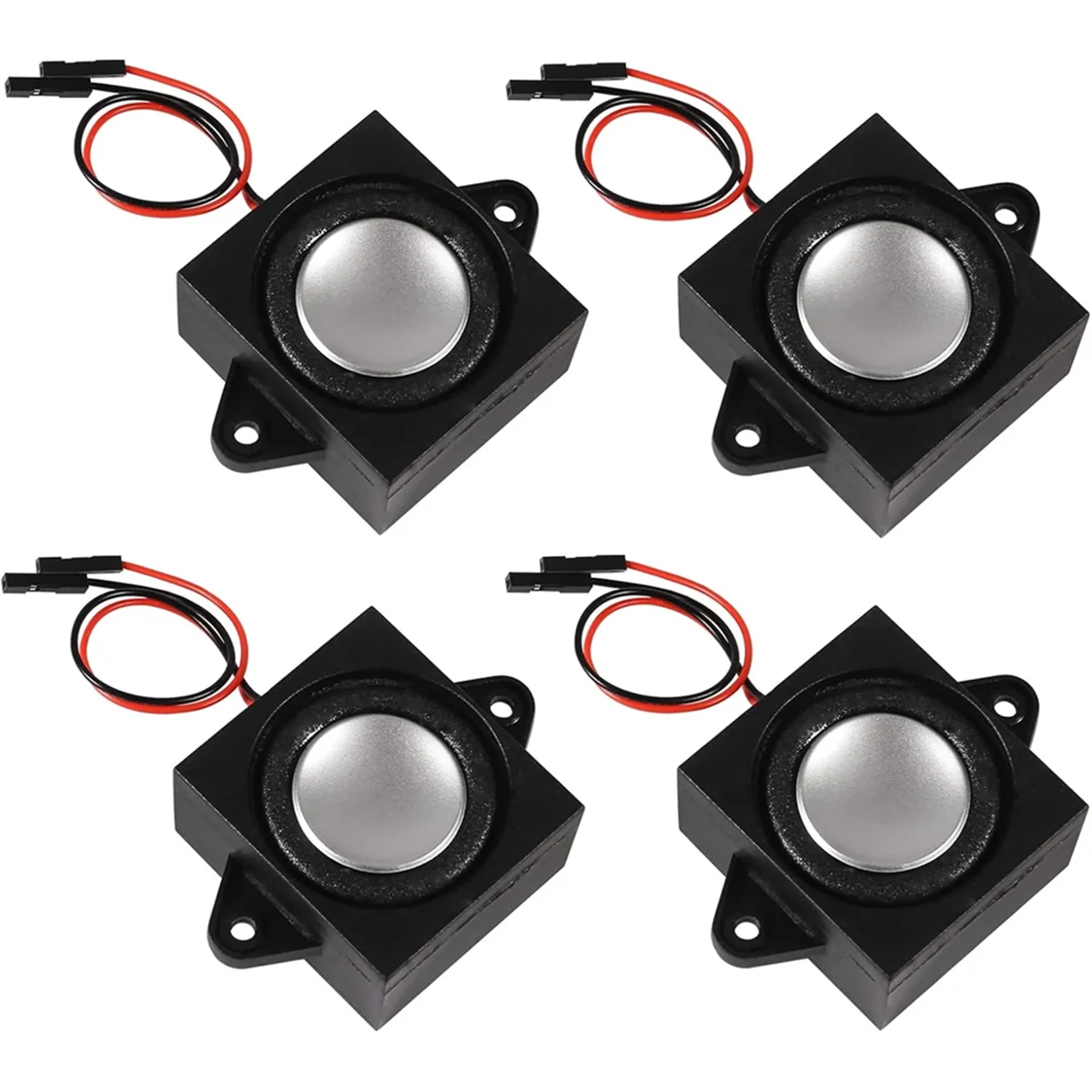 

SUPER DEAL 4PCS 3 Watt 8 Ohm Multimedia Chamber Speaker