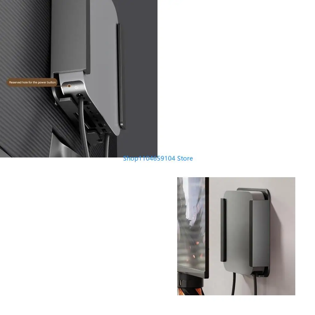 Global Computer Tiny Mounting Parenthesis Strengthened Ventilation Mild Steel Building Wall Desk Under Table Installation