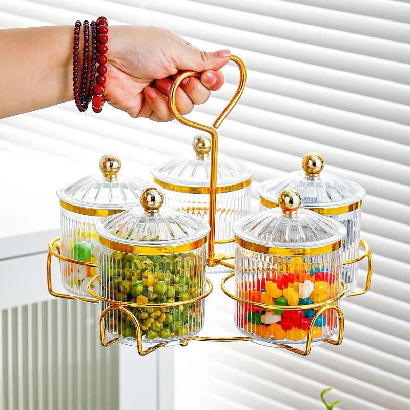 

Легкая роскошная тарелка для сухофруктов, блюдо для закусок для домашнего использования в гостиной, журнальный столик для комнаты