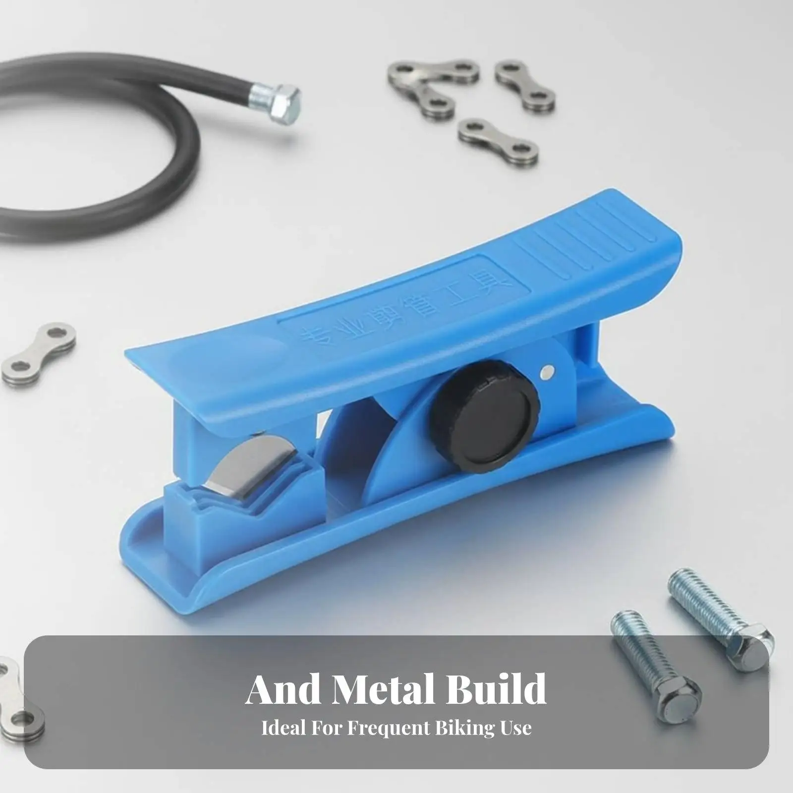Bike Cable Cutter Tool for Hydraulic Hose and Bicycle Brake Line Repair Kit with Polymer Steel Build Compact Design for Ride