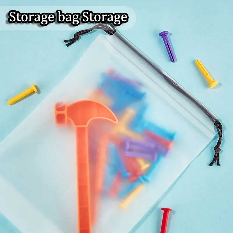 モンテッソーリネイルネジゲーム微細運動トレーニングおもちゃ感覚学習色認知セット教育玩具自閉症の子供のため