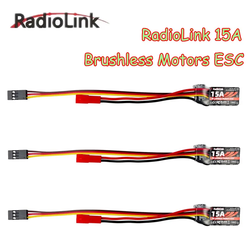 Radiolink 15A 2S ESC Speed Controller For Brushless Motors Built in 5V/2A BEC For RC Airpane Fixed Wing A560 SU27 D460 Aircraft