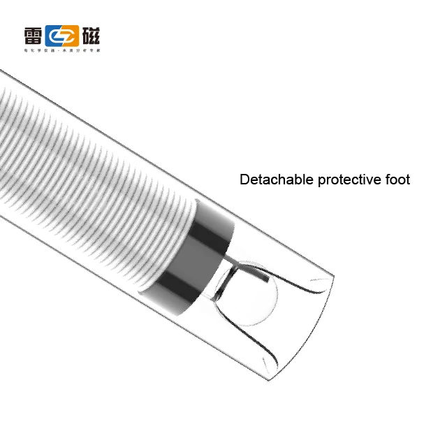 E-301G (30K) pH 3 in 1 Combination Probe for pH Meter Labuse Ph Electrode With Temperature and BNC Connector Analog Output