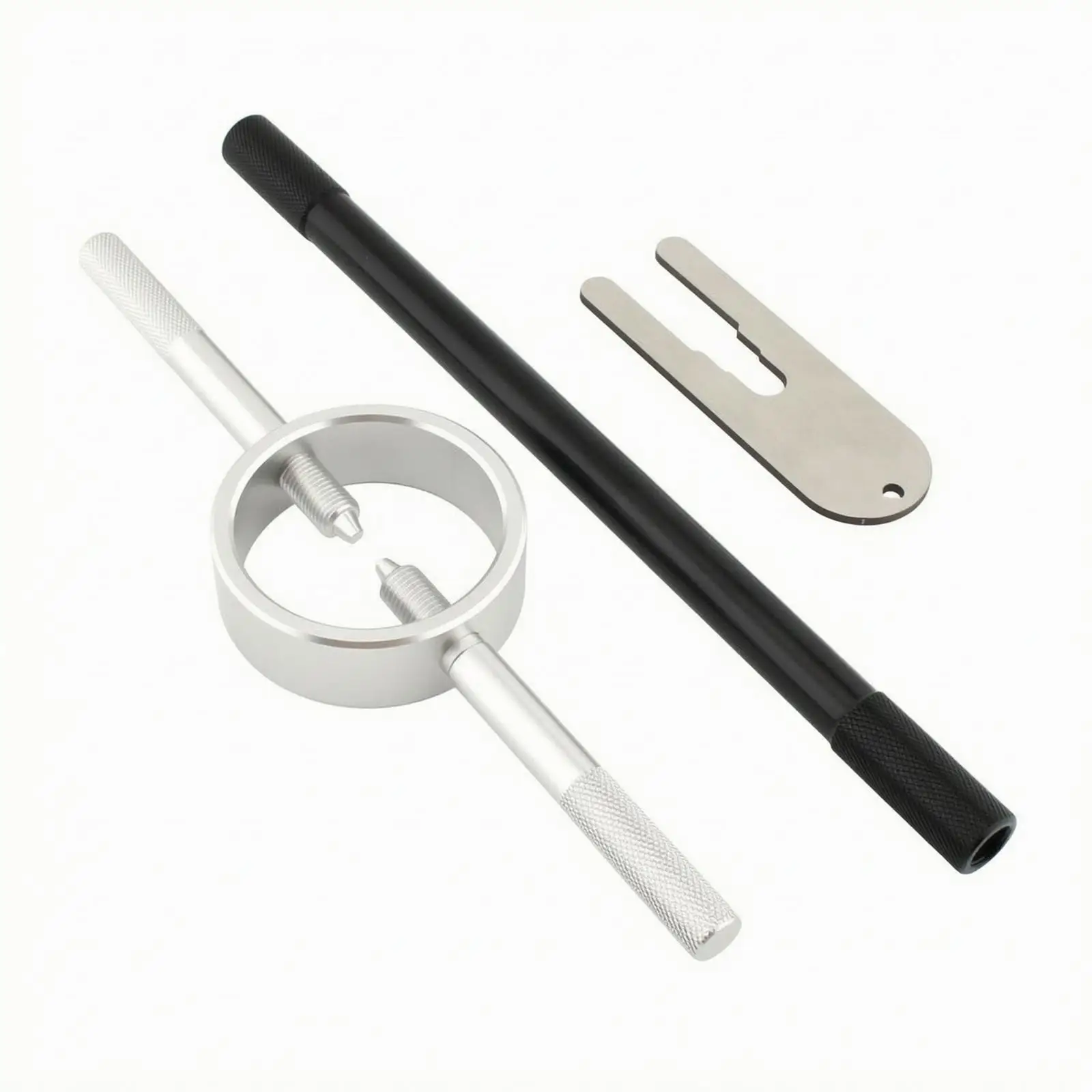 Aluminum Steel Fork Spring Compressor for Motorcycle Inverted Front Fork Shock Absorber Disassembly Tool Workshop