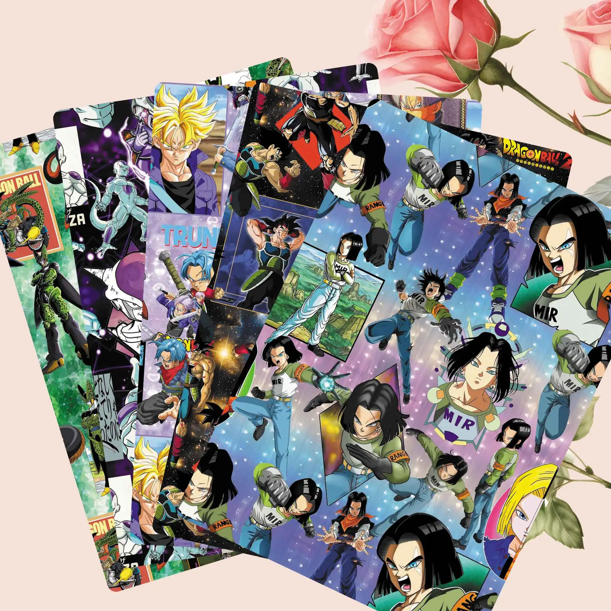 140*50cm dragon ball Polyester/100Cotton/satin Fabric Sewing Patchwork Quilting Baby Dress Printed Fabric Fabric Sewing Kids view 2