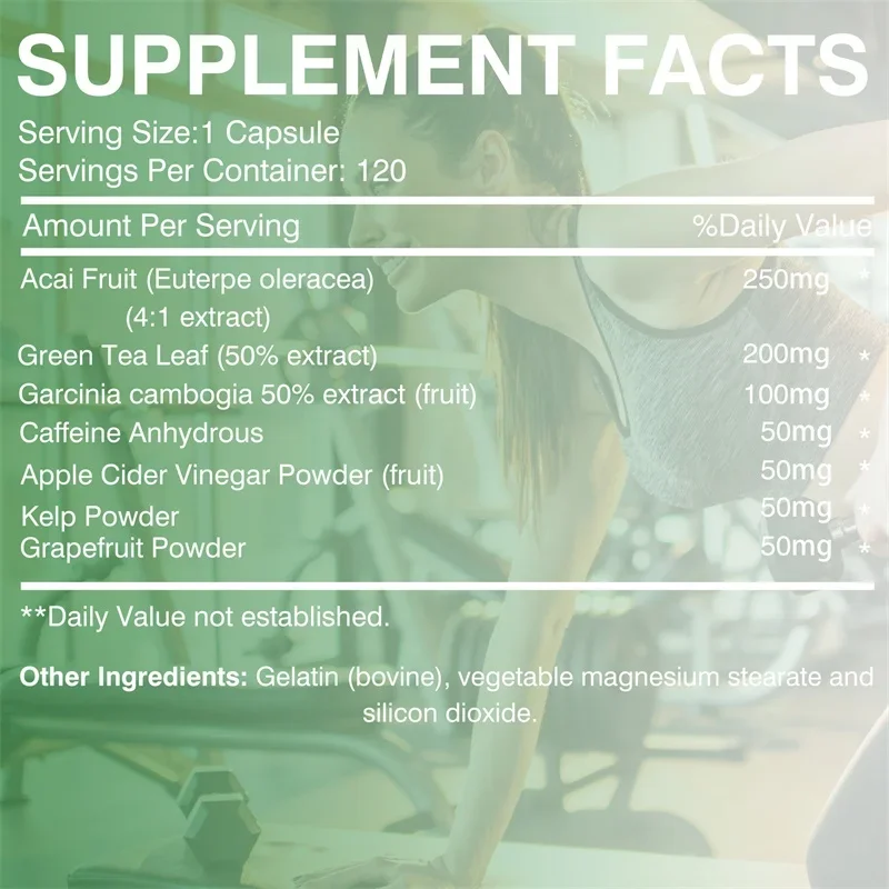 Thermogenic Fat Burner - Provide Energy, Metabolism, Control Appetite, Helps Improve Mental Clarity and Focus, Enhance Immunity