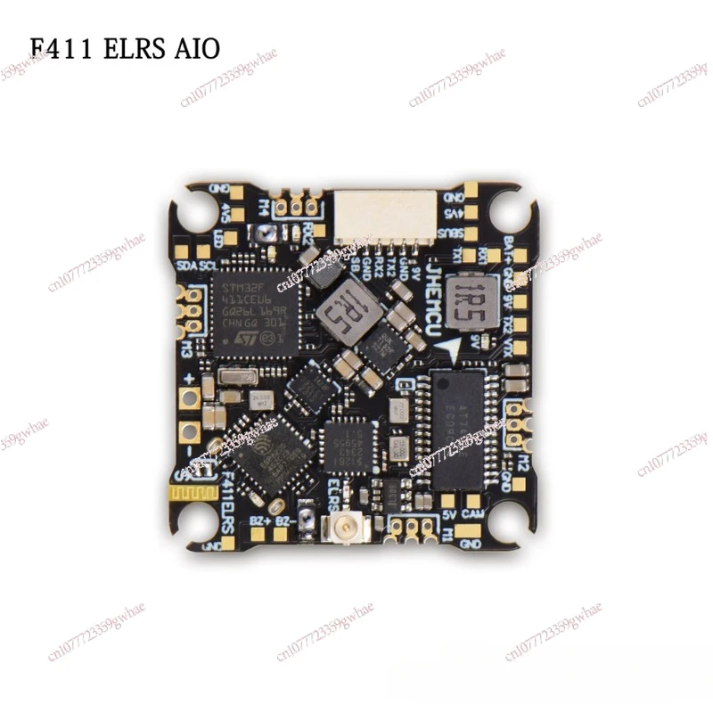 The F411 AIO supports the 1-2S flight control ELRS ICM42688-P gyroscope with integrated OSD