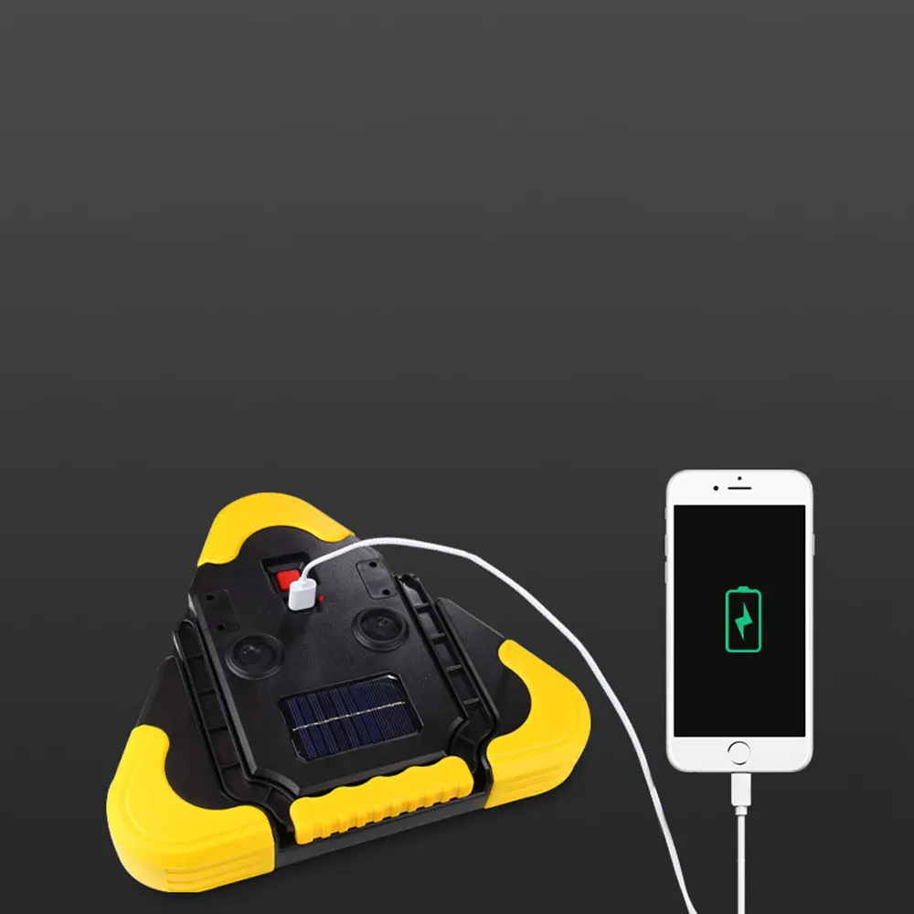 Auto Repair Emergency Warning Light ;Multifunctional Safety Warning Light LED Solar Strobe Light ;Warning Triangle