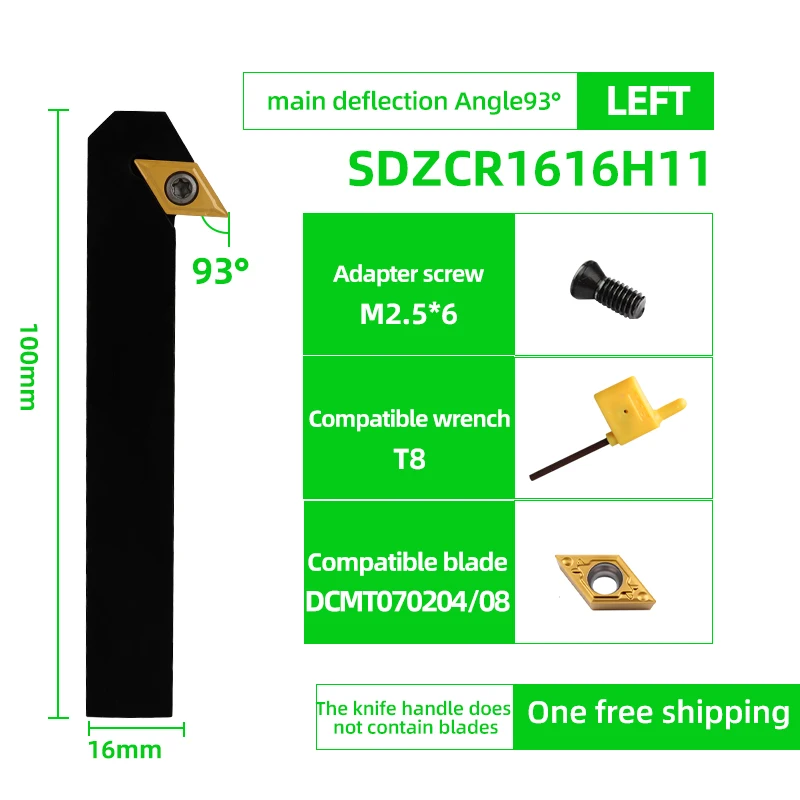 

Herramientas воздушный завод Torne S10K S12M S16Q S20R S25S SDZCR07 SDZCR11 herramienta de torneado interno cortador de barra