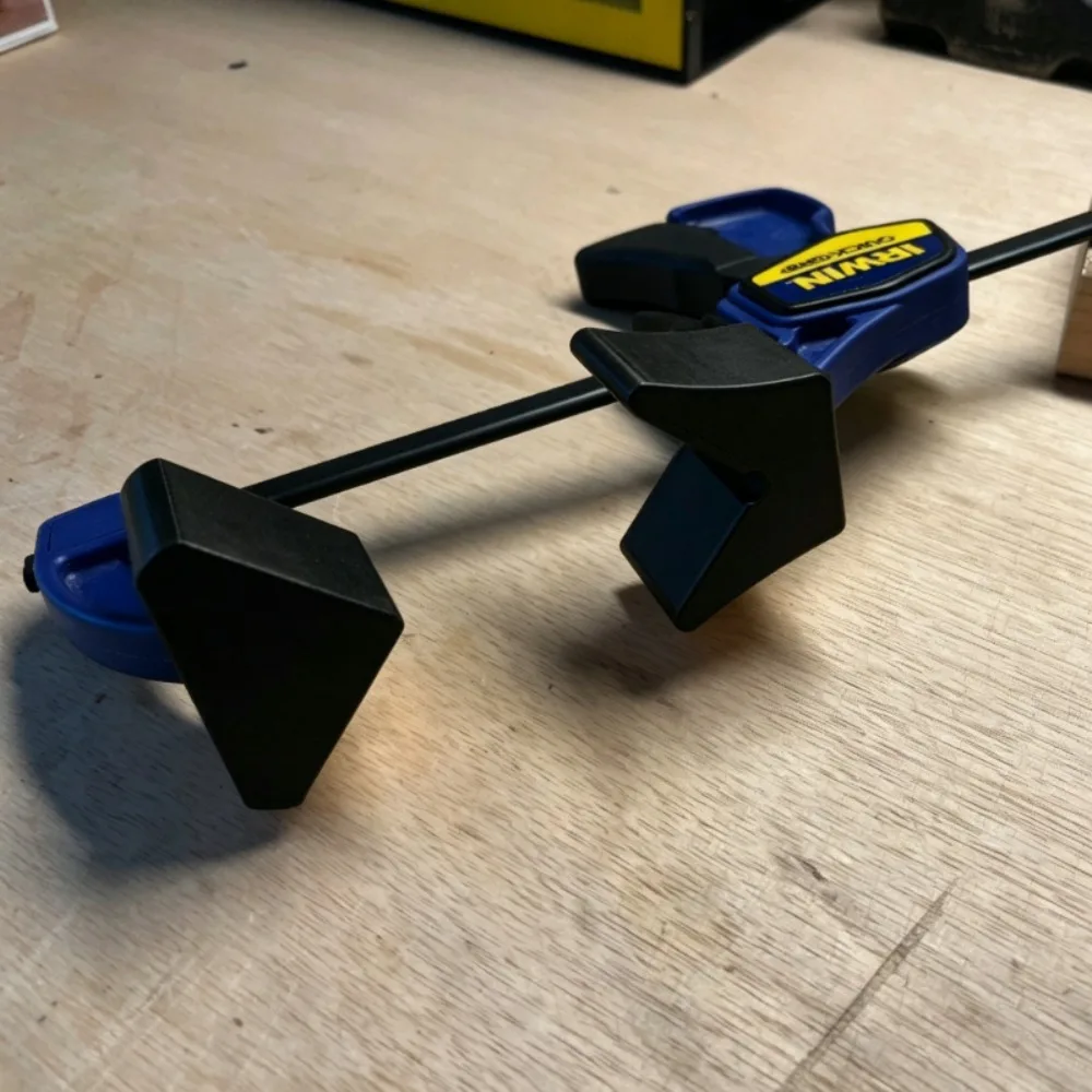 2pcs/set New Corner Clamp Adapter Quick Fixture Woodwork Fixture Providing Diagonal Clamp Function Woodworking Related Project