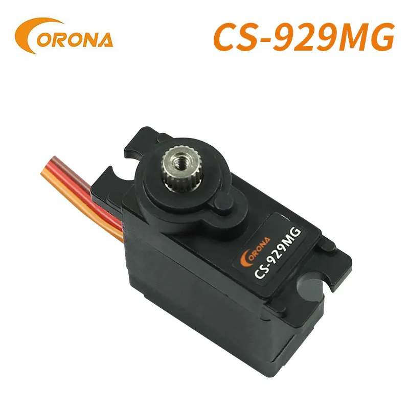 Corona CS‑929MG RC-Servo, 9 Gramm, Metallgetriebe, analoges Servo für RC-Flugzeuge, Starrflügler, Hubschrauber, Flugzeug- und Robotermodelle, Zubehör – Detail 2