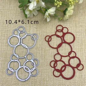 Daun Cantik Dies Pemotong Logam Stensil Die Cut Perangko Kerajinan Buku Tempel Kartu Kertas Album DIY Embossing Die 8 stempel dan cetakan penjualan terbaik - №