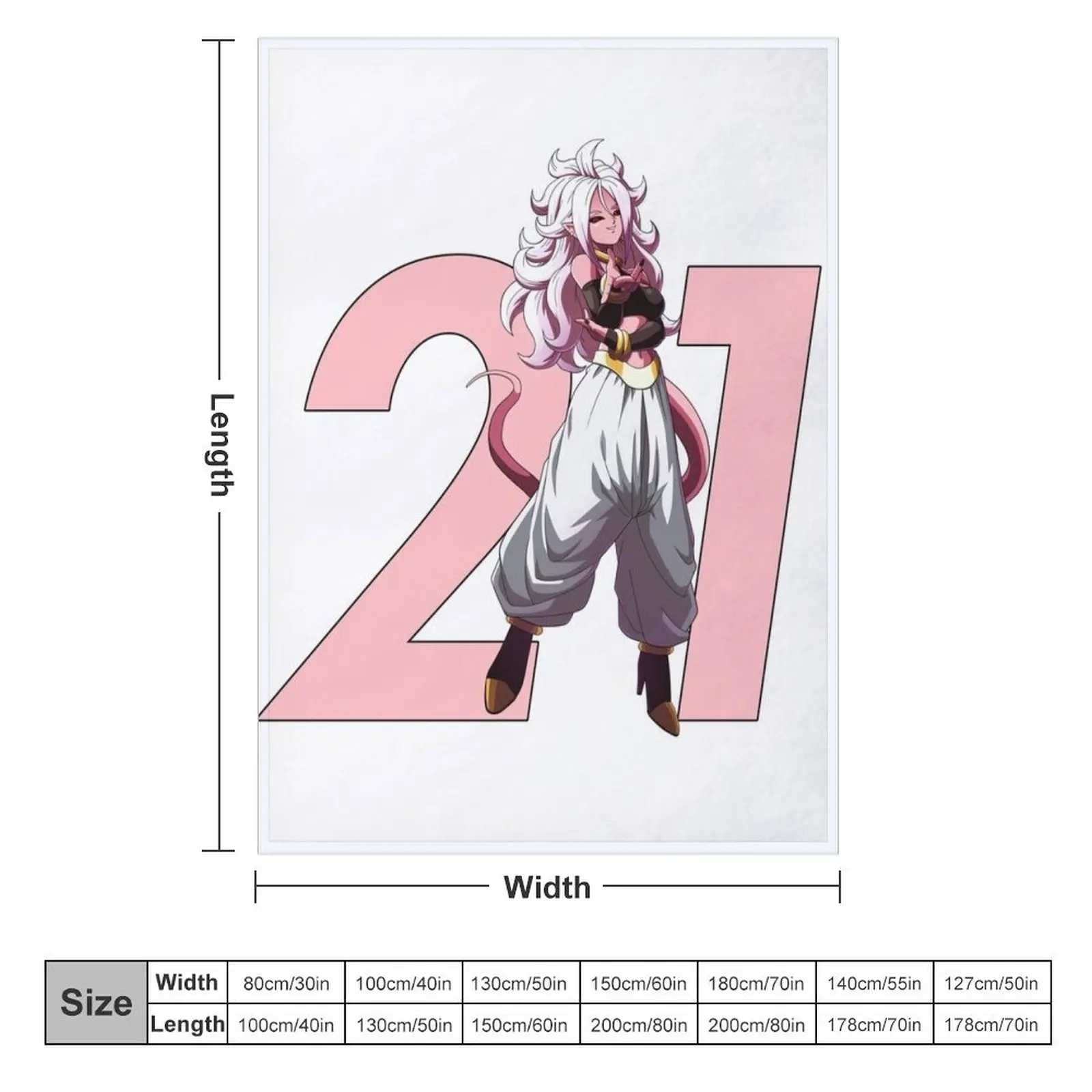 Android 21 Throw Blanket Single Bed covers Plaid Blankets