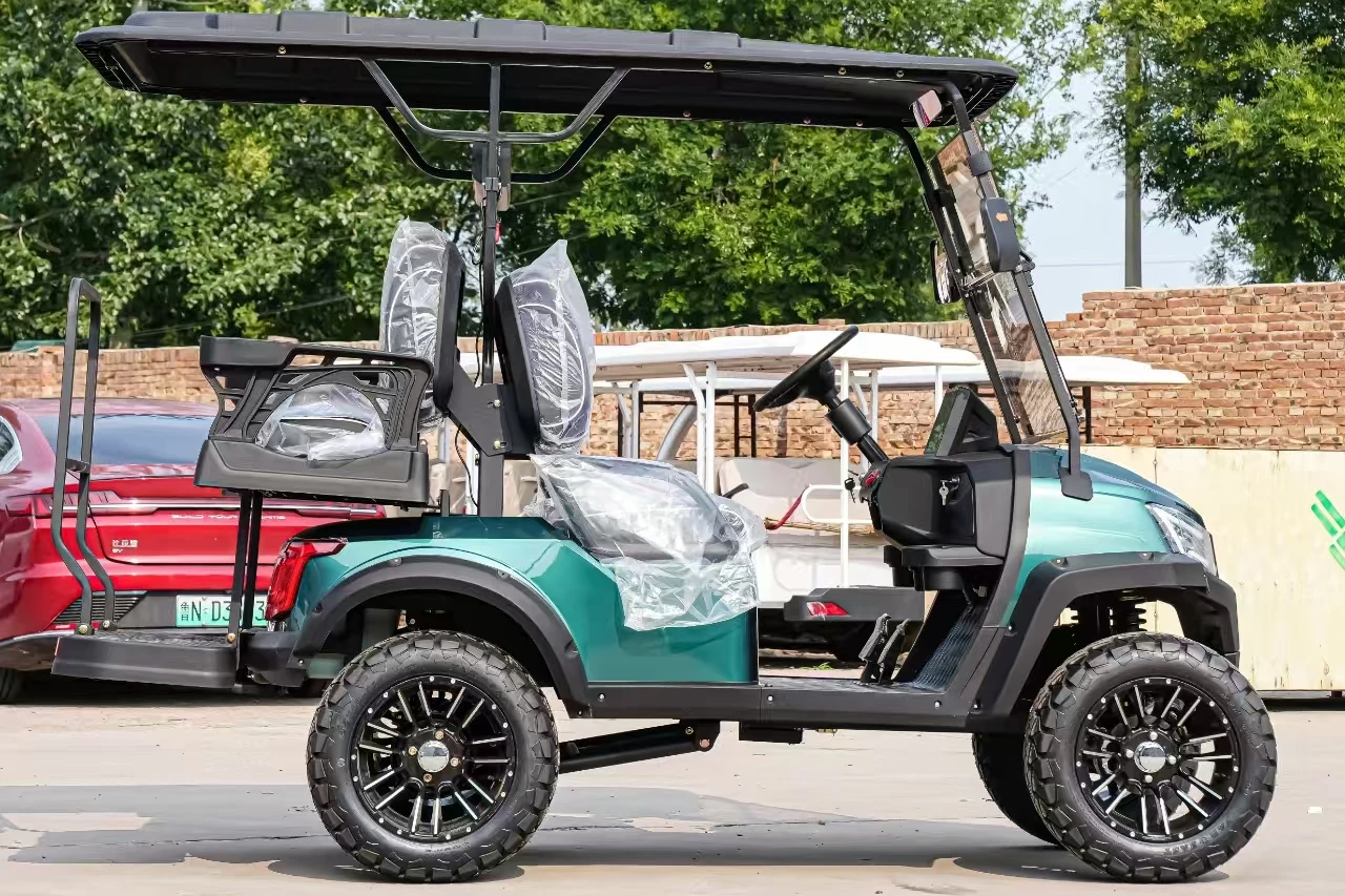 6 Passenger Gas Powered Golf Cart Utility Vehicle for Resort Community Tourist Transportation