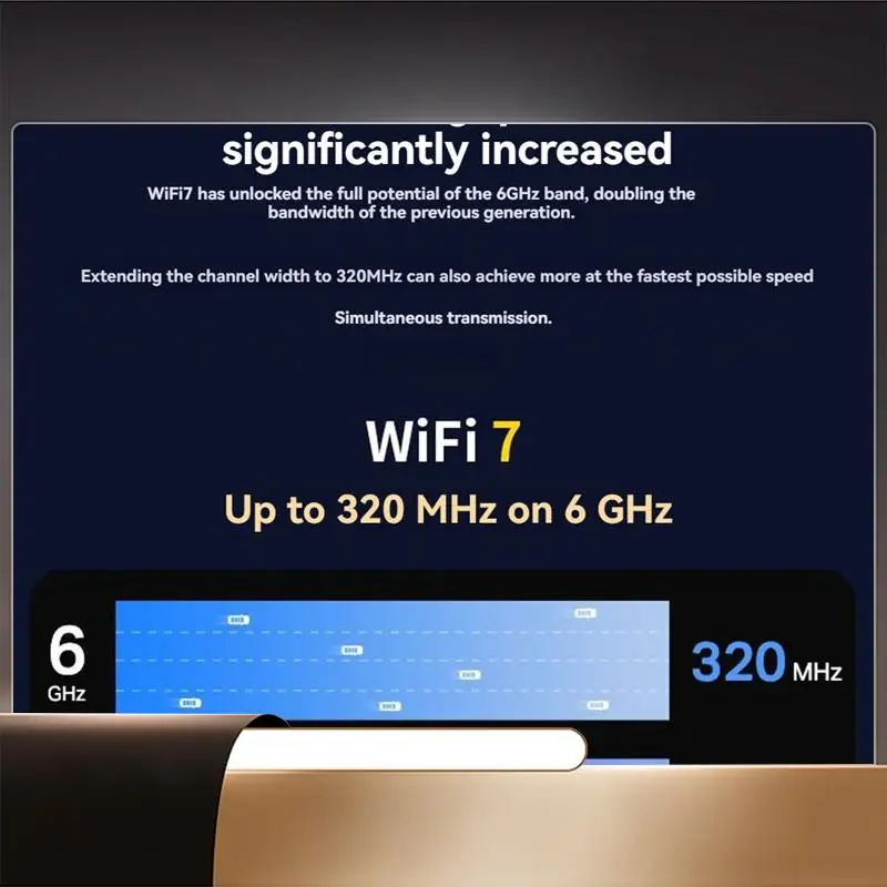 

Wifi 7 Adapter For Win10/11 BE200 WIFI7 Mini-Pcie 8774M Tri Band 2.4G/5G/6Ghz Wireless Network Wifi Card Adapter-X64A