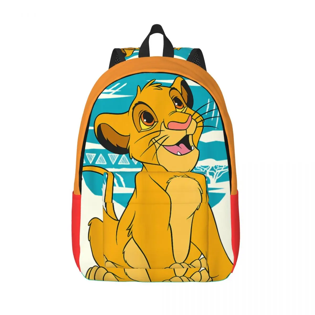 

Journey Young Retro Simba Happy Blue Classic Retro Washable Cool Disney｠The Lion King｠Film Bag Teen Girl Boy Men For Gifts