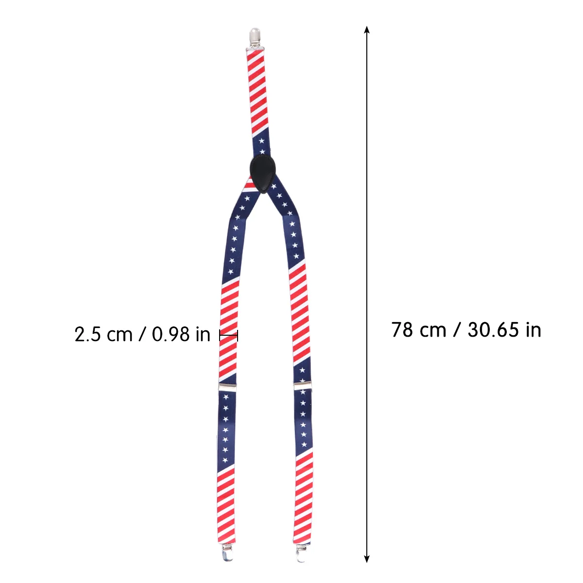 مشبك حمالات مرن على الطباعة، حزام علم عالمي للجنسين، مشابك قوية مريحة قابلة للتعديل تناسب شورت الجينز