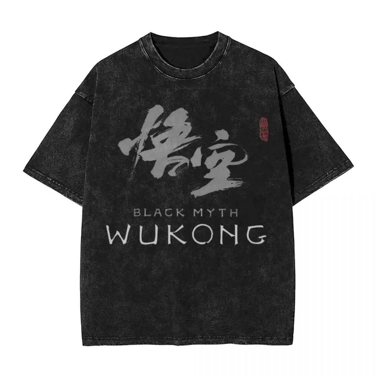 

Футболка Wukong с принтом в стиле хип-хоп, 100% хлопок