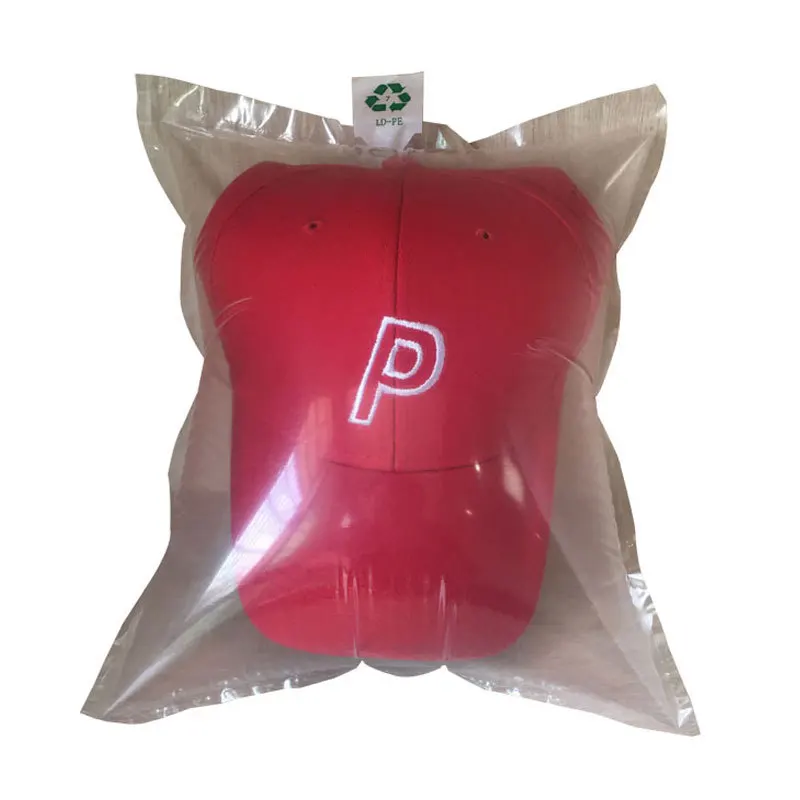 Custom.30 * 35 Hat Inflatable Bag Packing Bag Anti-Pressure Shockproof Packaging Bag Buffer Bubble Bag Black Column